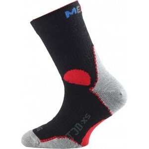 Dětské ponožky Lasting TJD Velikost ponožek: 29-33 (XS) / Barva: černá