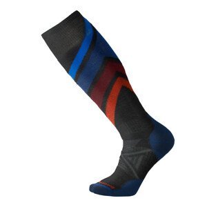 Podkolenky Smartwool PhD Ski Medium Pattern Velikost ponožek: 46-49 / Barva: šedá