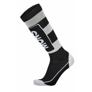 Pánské podkolenky Mons Royale Mons Tech Cushion Sock Velikost ponožek: 39-41 (S) / Barva: černá/šedá