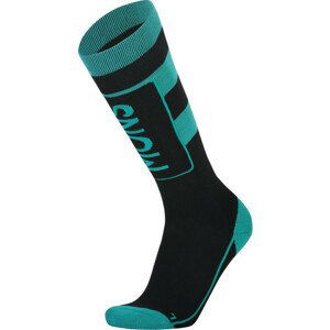 Pánské podkolenky Mons Royale Mons Tech Cushion Sock Velikost ponožek: 45-47 / Barva: modrá/černá