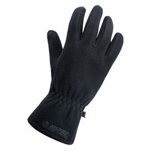 Pánské rukavice Hi-Tec Bage Velikost rukavic: L/XL / Barva: černá