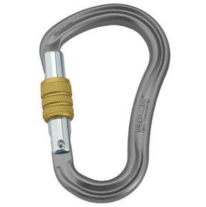 Karabina Rock Empire Carabiner HMS Magnum Screw Barva: šedá