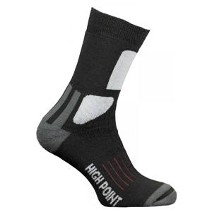 Ponožky High Point Mountain 2.0 Merino Velikost ponožek: 43-47 / Barva: černá
