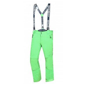 Pánské lyžařské kalhoty Husky Galti M 2022 Velikost: L / Barva: zelená
