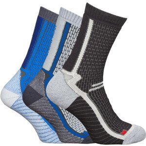 Ponožky High Point Trek 3.0 Socks (3-pack) Velikost ponožek: 43-47 / Barva: šedá