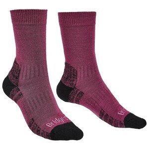 Dámské ponožky Bridgedale Hike LW MP Boot Velikost ponožek: 35-37 / Barva: fialová