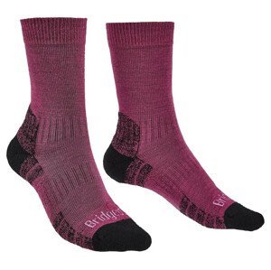 Dámské ponožky Bridgedale Hike LW MP Boot Velikost ponožek: 41-43 / Barva: fialová