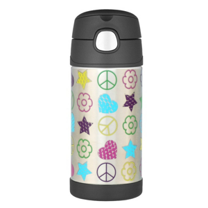 Dětská termoska Thermos Funtainer 470 ml Barva: stříbrná