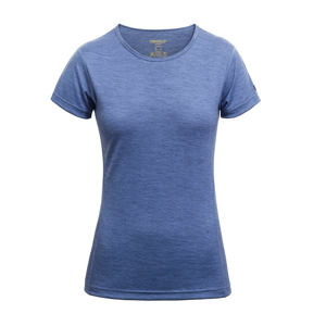 Dámské triko Devold Breeze Woman T-Shirt Velikost: M / Barva: modrá