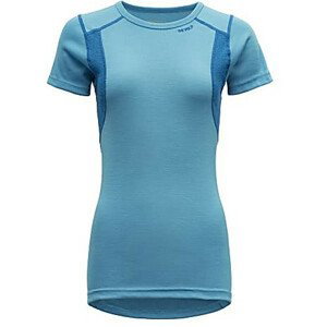 Dámské triko Devold Hiking Woman T-shirt (2019) Velikost: L / Barva: modrá