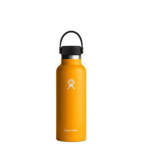 Láhev Hydro Flask Standard Mouth 18 oz Barva: oranžová/černá