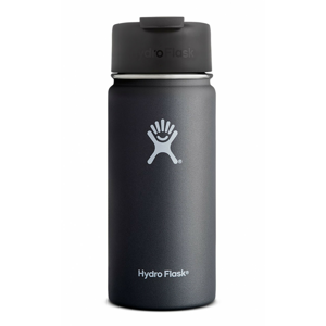 Láhev Hydro Flask Wide Mouth 16 oz (473 ml) Coffee Barva: černá