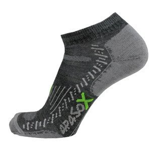 Ponožky Apasox Elbrus Low Velikost ponožek: 35-38 / Barva: šedá