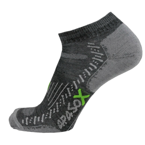 Ponožky Apasox Elbrus Low Velikost ponožek: 39-42 / Barva: šedá