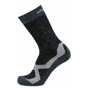 Ponožky Apasox Makalu Velikost ponožek: 35-38 / Barva: černá