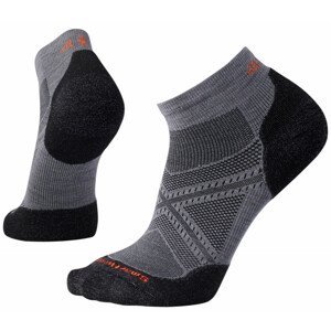 Ponožky Smartwool PhD Run Light Elite Low Cut Velikost ponožek: 38-41 / Barva: černá/šedá