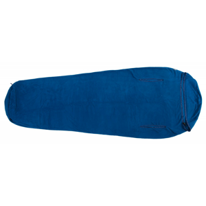 Vložka do spacáku Warmpeace Polartec Micro Mummy 195 cm Barva: modrá