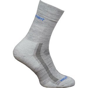 Ponožky High Point Trek Merino Socks Velikost ponožek: 39-42 / Barva: šedá