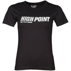 Dámské triko High Point High Point T-shirt Lady Velikost: S / Barva: černá