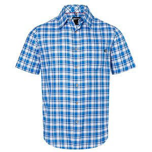 Pánská košile Marmot Syrocco SS Velikost: L / Barva: modrá/bíla