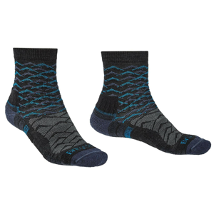 Ponožky Bridgedale Hike LW MP 3/4 Crew Velikost ponožek: 40-43 / Barva: modrá