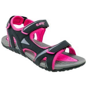 Dámské sandály Hi-Tec Caline Wo's Velikost bot (EU): 37 / Barva: černá/růžová