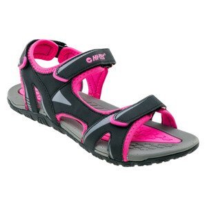Dámské sandály Hi-Tec Caline Wo's Velikost bot (EU): 38 / Barva: černá/růžová