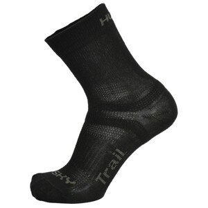 Ponožky Husky Trail Velikost ponožek: 45-48 (XL) / Barva: černá