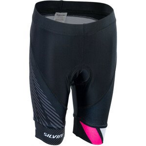 Dětské kalhoty Silvini Team CP1436 Dětská velikost: 146-152 / Barva: černá/růžová