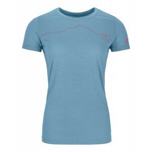 Dámské funkční triko Ortovox 120 Tec Mountain T-Shirt W (2020) Velikost: XS / Barva: světle modrá