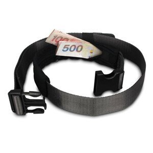 Bezpečnostní pásek Pacsafe Cashsafe 25 Deluxe Wallet Belt Barva: černá