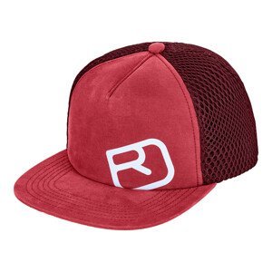 Kšiltovka Ortovox Trucker Logo Cap Obvod hlavy: 54 cm / Barva: červená