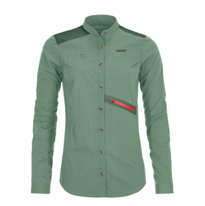 Dámská košile Ortovox Merino Ashby Shirt LS Velikost: L / Barva: zelená