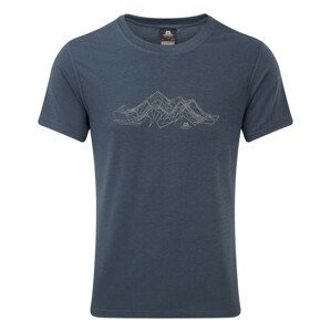Pánské triko Mountain Equipment Groundup Mountain Tee Velikost: M / Barva: modrá