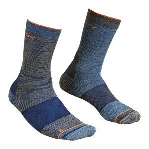 Ponožky Ortovox Alpinist Mid Socks Velikost ponožek: 39-41 / Barva: světle šedá