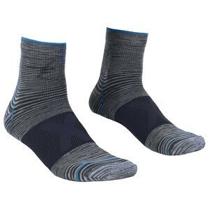 Ponožky Ortovox Alpinist Quarter Socks Velikost ponožek: 45-47 / Barva: šedá