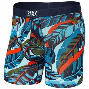 Boxerky Saxx Vibe Boxer Brief Velikost: L/ Barva: modrá/červená