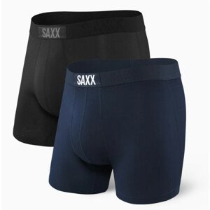 Boxerky Saxx Vibe Boxer Brief 2Pk Velikost: L / Barva: modrá/černá
