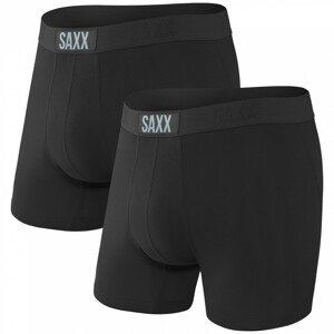 Boxerky Saxx Vibe Boxer Brief 2Pk Velikost: XL / Barva: černá