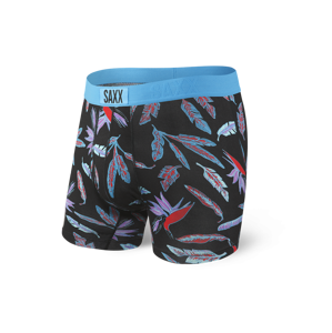 Boxerky Saxx Ultra Boxer Brief Fly Velikost: L / Barva: černá/modrá