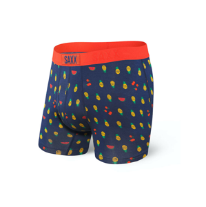 Boxerky Saxx Ultra Boxer Brief Fly Velikost: L / Barva: tmavě modrá