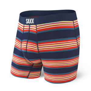 Boxerky Saxx Ultra Boxer Brief Fly Velikost: XL / Barva: červená/modrá