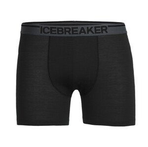 Pánské boxerky Icebreaker Mens Anatomica Boxers Velikost: M / Barva: černá