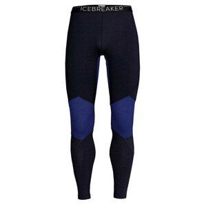 Pánské spodky Icebreaker Mens 260 Zone Leggings Velikost: XL / Barva: černá/modrá