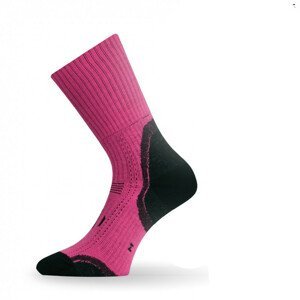 Ponožky Lasting TKA Velikost ponožek: 34-36 (S) / Barva: růžová