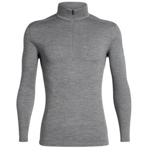 Pánské triko Icebreaker Mens 260 Tech LS Half Zip Velikost: XL / Barva: šedá