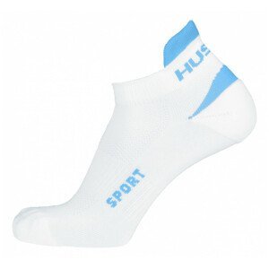 Ponožky Husky Sport Velikost ponožek: 36-40 / Barva: bílá/modrá