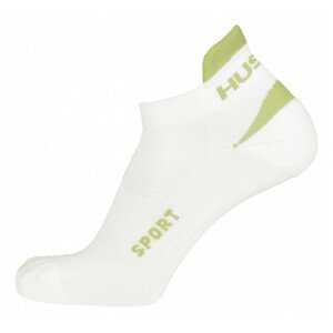 Ponožky Husky Sport Velikost ponožek: 36-40 / Barva: bílá/zelená