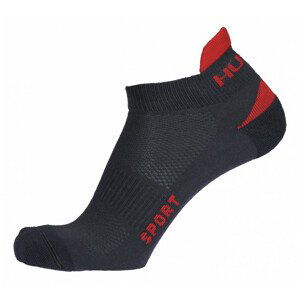 Ponožky Husky Sport Velikost ponožek: 36-40 / Barva: černá/červená