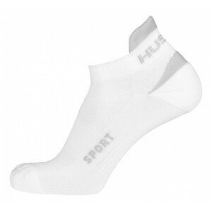 Ponožky Husky Sport Velikost ponožek: 41-44 / Barva: bílá/šedá